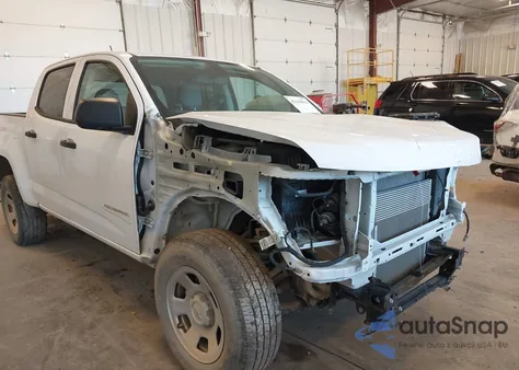 2022 Chevrolet Colorado 2Wd Short Box Wt from USA, damaged, VIN 1GCGSBEA7N1306183